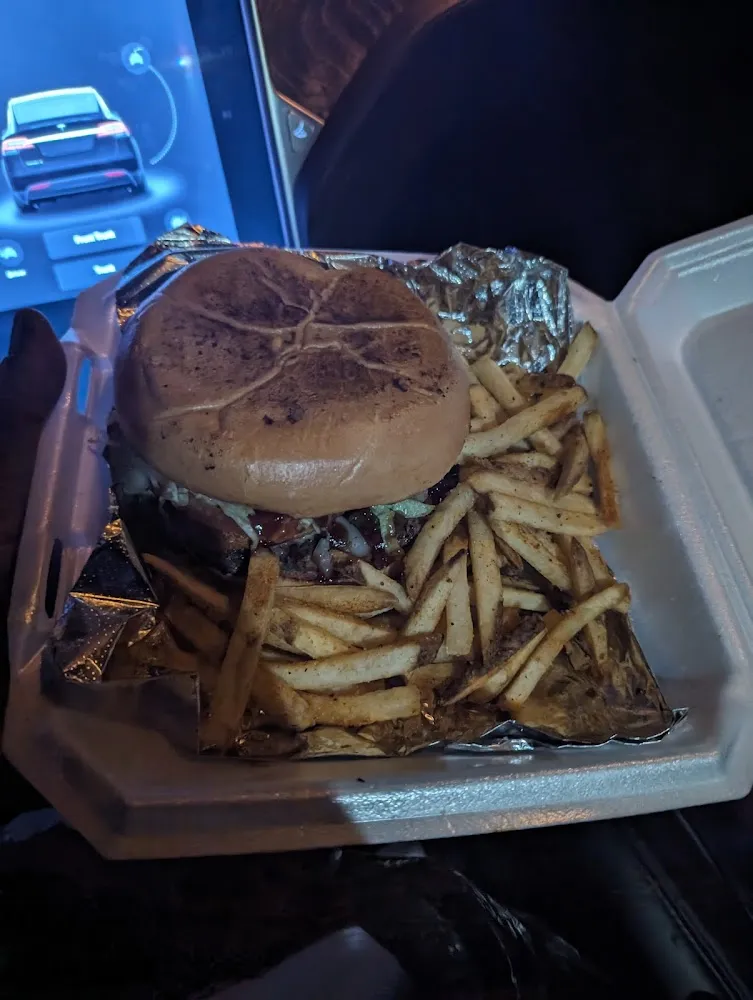 The Joker Burger and Fries